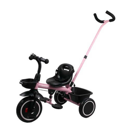 Baninni Dreirad mit Schiebestange Cara Rosa von Baninni