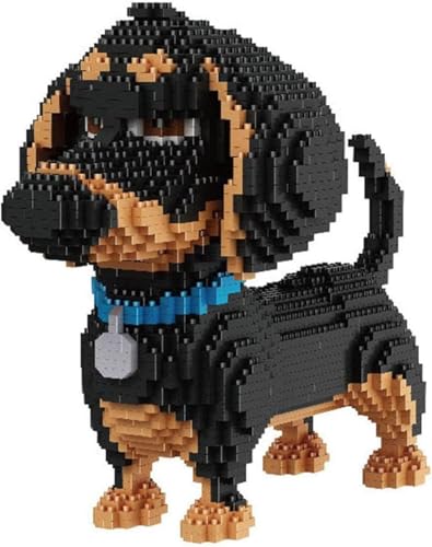 2000 + Pcs Super Cute Dog Model Building Blocks-Nano Mini Building Blocks DIY Geschenk, geeignet für Erwachsene und Kinder, um EIN Bauspiel zu vervollständigen, Dackel 2000 + Pcs Super Cute Dog Model Building Blocks-Nano Mini Building Blocks DIY Geschenk, geeignet für Erwachsene und Kinder, um EIN Bauspiel zu vervollständigen, Dackel von Bankeep