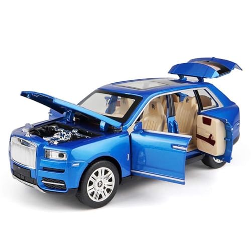 Bankeep 1/24 Scale Rolls-Royce Cullinan Metal Car Toy Car | High Simulation | Scale 1:24 Red-Blue von Bankeep