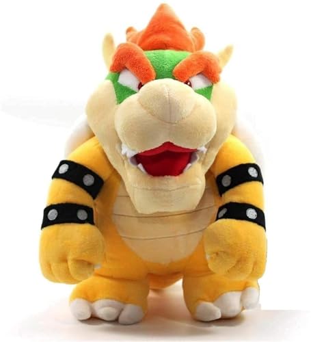 Bankeep Plüschtier, weiches Stofftier Spielzeug stehender Drache Koopa Bowser Plüschpuppe Plüsch, 25 cm (Yellow) von Bankeep