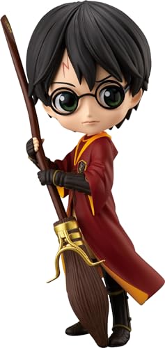 Banpresto - Q Posket - Wizarding World Harry Potter - Sammelfigur Harry Potter Quidditch 14 cm - BP19968P von Banpresto