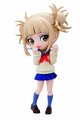 Banpresto, Q Posket Figur Himiko Toga II My Hero Academia (Ver.B) 14 cm, Mehrfarbig BP88283 von Banpresto