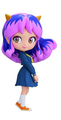 Banpresto Abbildung Q Posket Lum Uniformver Urusei Yatsura - Anime Ver. (B), 14 cm, BP19777, Mehrfarbig von Banpresto