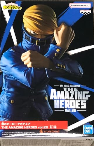 Banpresto Figur Statue My Hero Academia Tsunagu Hakamada Best Jeanist – The Amazing Heroes Vol.26 BP19474 - Höhe 15cm - Mehrfarbig von Banpresto