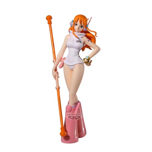 Banpresto Actionfigur Nami One Piece, The Shukko, 16 cm, Mehrfarbig, BP29204P, Sammlerfigur, optimal für Anime-Fans Banpresto Actionfigur Nami One Piece, The Shukko, 16 cm, Mehrfarbig, BP29204P, Sammlerfigur, optimal für Anime-Fans von Banpresto