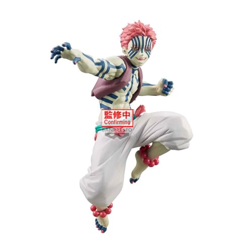 Banpresto Akaza-Figur Demon Slayer: Kimetsu No Yaiba - Vibration Stars Limited 13 cm - Mehrfarbig BP29247P - Sammelfigur - Optimal für Anime-Fans von Banpresto