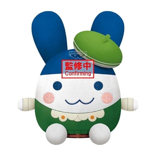 Banpresto BP29557P Plüschtier von Mimitchi Tamagotchi, Super Big Plush, Corner Shop, 34 cm, Mehrfarbig, zum Sammeln, optimal für Tamagotchi-Fans von Banpresto