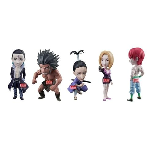 Banpresto BP29650P Actionfigur The Phantom Troupe Hunter x Hunter, World Collectable, 9 cm, Mehrfarbig, Sammelfigur, optimal für Anime-Fans von Banpresto