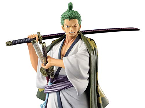Banpresto BP39846 Zoro Wano Kuni Figur, Mehrfarbig von Banpresto