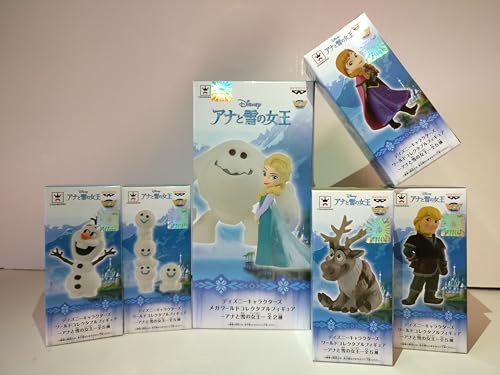Banpresto Disney Characters WCF Story – Frozen – Die Eiskönigin – Set mit 7 Figuren von Banpresto