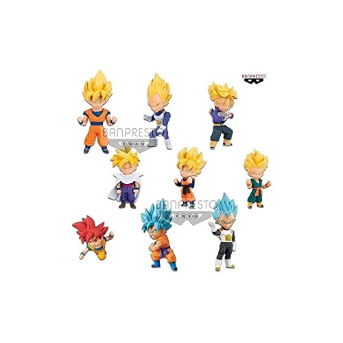 Banpresto Dragon Ball Super WCF – Display 12 Figuren Sayian Special – 7 cm von Banpresto