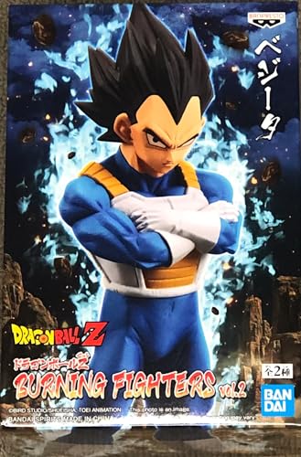Banpresto Dragonball Z Vegeta Figur, brennende Kämpfer, 15 cm, Vol.2 Banpresto Dragonball Z Vegeta Figur, brennende Kämpfer, 15 cm, Vol.2 von Banpresto