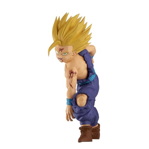 Banpresto Gohan Super Saiyan Vs Cell Actionfigur, Dragon Ball Z, Match Makers, 10 cm, BP28683P, Mehrfarbig, Sammelfigur, optimal für Anime-Fans Banpresto Gohan Super Saiyan Vs Cell Actionfigur, Dragon Ball Z, Match Makers, 10 cm, BP28683P, Mehrfarbig, Sammelfigur, optimal für Anime-Fans von Banpresto