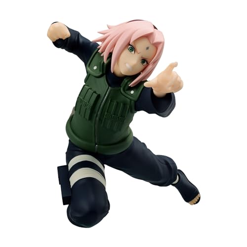 Banpresto Haruno Sakura II Naruto Shippuden Vibration Stars Actionfigur, 14 cm, mehrfarbig, BP88867P von Banpresto