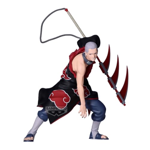 Banpresto Hidan Naruto Shippuden Actionfigur, Vibration Stars (Vera), 13 cm, Mehrfarbig, BP29182P, Sammlerfigur, optimal für Anime-Fans von Banpresto