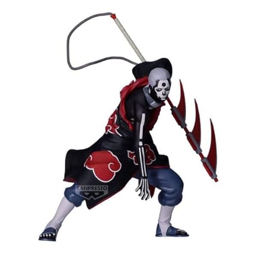 Banpresto Hidan Naruto Shippuden Actionfigur, Vibration Stars (Verb), 13 cm, Mehrfarbig, BP29183P, Sammelfigur, optimal für Anime-Fans von Banpresto