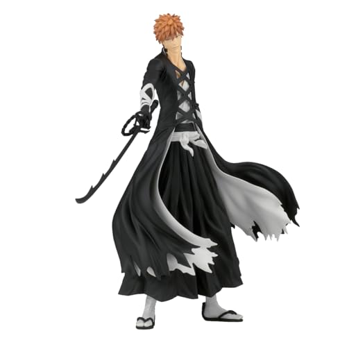 Banpresto Ichigo Kurosaki Bleach Actionfigur, Maximatisch, 25 cm, BP89922P, Mehrfarbig, Sammelfigur, ideal für Anime-Fans Banpresto Ichigo Kurosaki Bleach Actionfigur, Maximatisch, 25 cm, BP89922P, Mehrfarbig, Sammelfigur, ideal für Anime-Fans von Banpresto