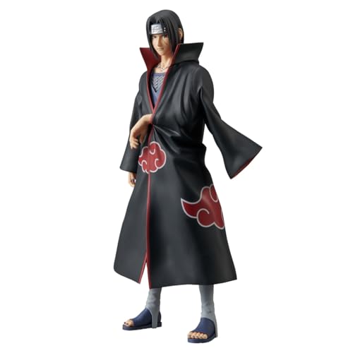 Banpresto Itachi Uchiha Naruto Shippuden Actionfigur, Grandista 28 cm, BP28670P, Mehrfarbig, Sammelfigur, optimal für Anime-Fans von Banpresto