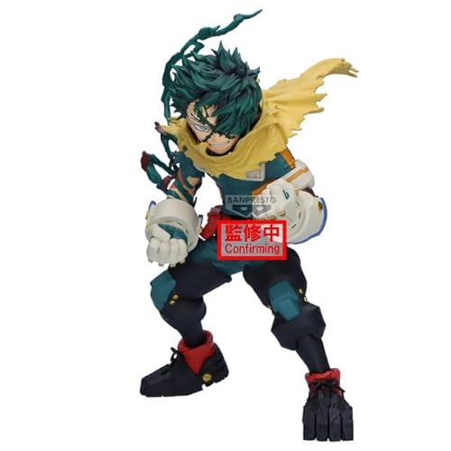 Banpresto Izuku Midoriya My Hero Academia Final Season BP29748P Actionfigur, Mehrfarbig, Sammelfigur, optimal für Anime-Fans Banpresto Izuku Midoriya My Hero Academia Final Season BP29748P Actionfigur, Mehrfarbig, Sammelfigur, optimal für Anime-Fans von Banpresto