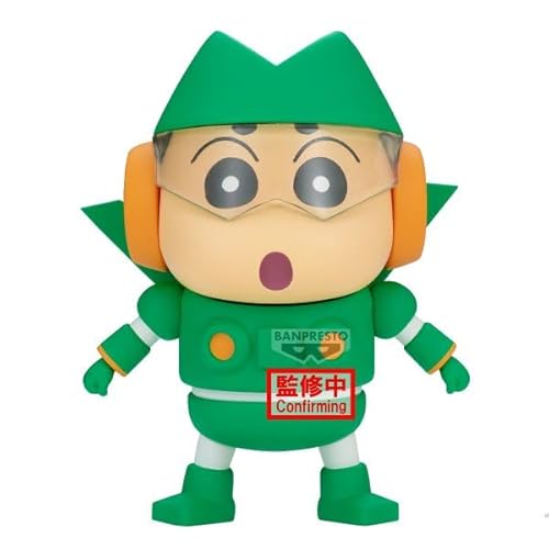 Banpresto Kantam Robo Sinflan Crayon Sinflan, Cosplay, Sinflan, 12 cm, BP29927P, Mehrfarbig, Sammelfigur, optimal für Anime-Fans Banpresto Kantam Robo Sinflan Crayon Sinflan, Cosplay, Sinflan, 12 cm, BP29927P, Mehrfarbig, Sammelfigur, optimal für Anime-Fans von Banpresto