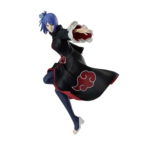 Banpresto Konan Naruto Shippuden Actionfigur, Vibration Stars, 15 cm, Mehrfarbig, BP89442P von Banpresto