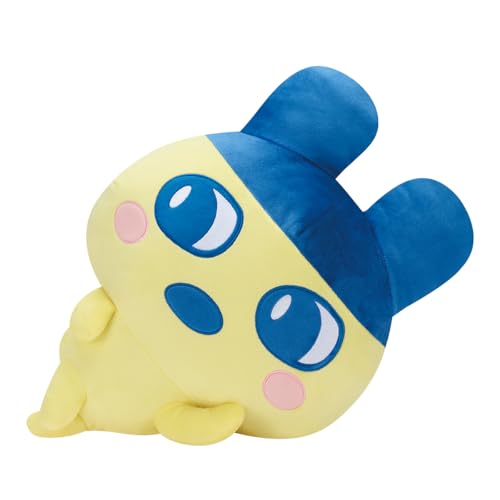 Banpresto Mametchi Tamagotchi Plüschtier, Super Big Plush Relax, 35 cm, Mehrfarbig, Sammelfigur, optimal für Anime-Fans von Banpresto