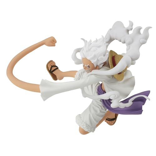 Banpresto Monkey D. Luffy Gear5 One Piece Actionfigur Battle Record Collection 13 cm BP88811P, Mehrfarbig Banpresto Monkey D. Luffy Gear5 One Piece Actionfigur Battle Record Collection 13 cm BP88811P, Mehrfarbig von Banpresto