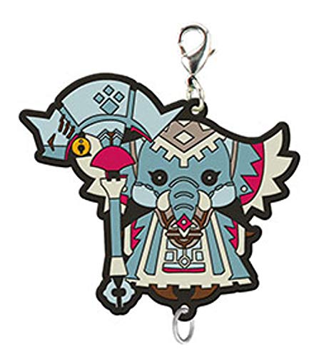 Banpresto ?????? Monster Hunter Generations Ultimate Ichiban KUJI F-Preis Gummi Anhänger: Pirscher [Silver Ridge Gammoth-Rüstung] von Banpresto ??????