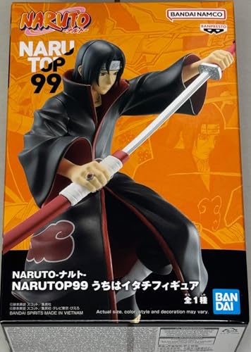 Banpresto Narutop99 Uchiha Itachi Naruto Actionfigur, 16 cm, Mehrfarbig, BP89265P von Banpresto