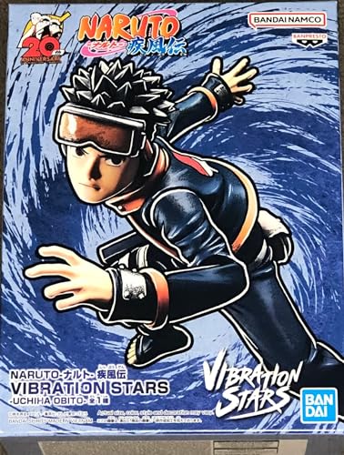 Banpresto Obito Uchiha Naruto Shippuden, Vibration Stars, 10 cm, BP88462, Mehrfarbig von Banpresto