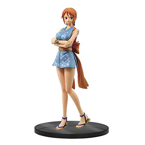 BANPRESTO One Piece DXF Grandline Lady PVC Statue Wanokuni Vol. 1 Nami 16 cm 16221, One Size von Banpresto