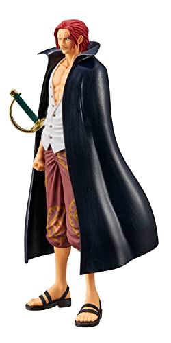 Banpresto One Piece RED Actionfigur Shanks Vol.2 The Grandline Men aus Kunststoff, von Bandai. von Banpresto