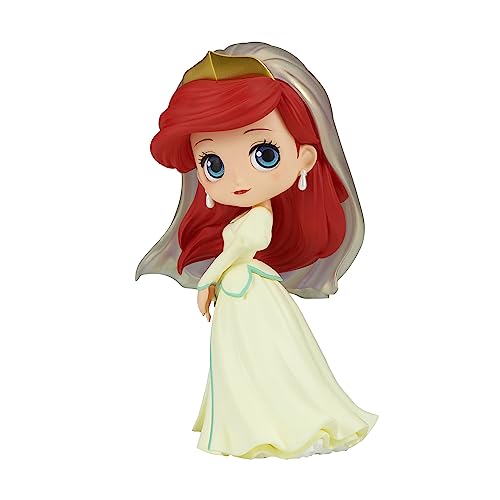 Banpresto Q Posket Ariel Die kleine Meerjungfrau, Royal Style, Disney Characters (Ver.B), 14 cm, Mehrfarbig BP88188 von Banpresto