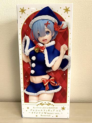 Banpresto Re: Zero Precious Rem Original Winter ver. Renewal PVC-Figur, 23 cm von Banpresto