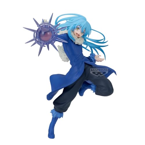 Banpresto Rimuru Tempest That Time I Got Reincarnated As A Slime Sammelfigur – Espresto-Phantom Effect 20 cm, Mehrfarbig, optimal für Anime-Fans Banpresto Rimuru Tempest That Time I Got Reincarnated As A Slime Sammelfigur – Espresto-Phantom Effect 20 cm, Mehrfarbig, optimal für Anime-Fans von Banpresto