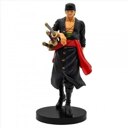 Banpresto Roronoa Zoro One Piece Actionfigur, Sammelfigur, 17 cm, BP89662P, Mehrfarbig, optimal für Anime-Fans Banpresto Roronoa Zoro One Piece Actionfigur, Sammelfigur, 17 cm, BP89662P, Mehrfarbig, optimal für Anime-Fans von Banpresto