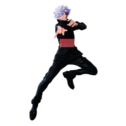 Banpresto Satoru Gojo Jujutsu Kaisen Actionfigur, Maximatisch, 25 cm, BP89948P, Mehrfarbig, Sammelfigur, ideal für Anime-Fans Banpresto Satoru Gojo Jujutsu Kaisen Actionfigur, Maximatisch, 25 cm, BP89948P, Mehrfarbig, Sammelfigur, ideal für Anime-Fans von Banpresto
