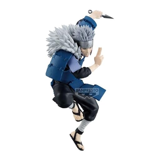 Banpresto Tobirama Senju Naruto Shippuden Actionfigur, Vibration Stars, 18 cm, BP29733P, mehrfarbig, Sammelfigur, optimal für Anime-Fans von Banpresto