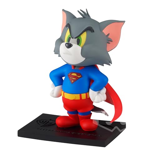 Banpresto - Tom and Jerry - WB 100th Anniversary - Tom (Jerry as Superman) (ver A), Bandai Spirits Figur von Banpresto