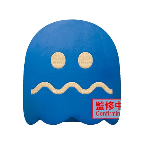 Banpresto Turn-to-Blue BP89498P Ghost Pac-Man, großer Plüsch, 20 cm, Mehrfarbig von Banpresto