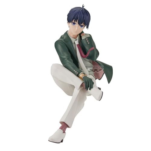 Banpresto Yoichi Isagi Blue Lock BP29359P Actionfigur zum Sammeln, 13 cm, Mehrfarbig, optimal für Anime-Fans von Banpresto
