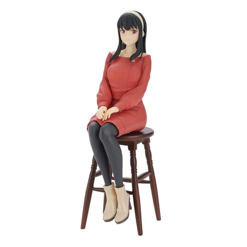 Banpresto Yor Forger Spyxfamily Actionfigur, Break Time Collection, 13 cm, Mehrfarbig, Sammlerfigur, ideal für Anime-Fans von Banpresto