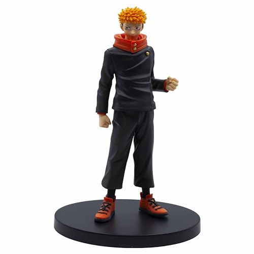 Banpresto Jujutsu Kaisen Actionfigur Jukon no Kata Yuji Itadori aus Kunststoff, von Bandai. von Banpresto