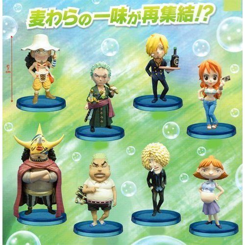 One Piece World Collectable Figure Vol.25 all eight species set (japan import) von Banpresto
