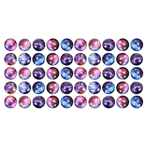 Bantopgong 50 Galaxie-StressbäLle, 2,5-StressbäLle mit Weltraumthema, QuetschbäLle, StressabbaubäLle für Kinder und Erwachsene, Spielzeug von Bantopgong