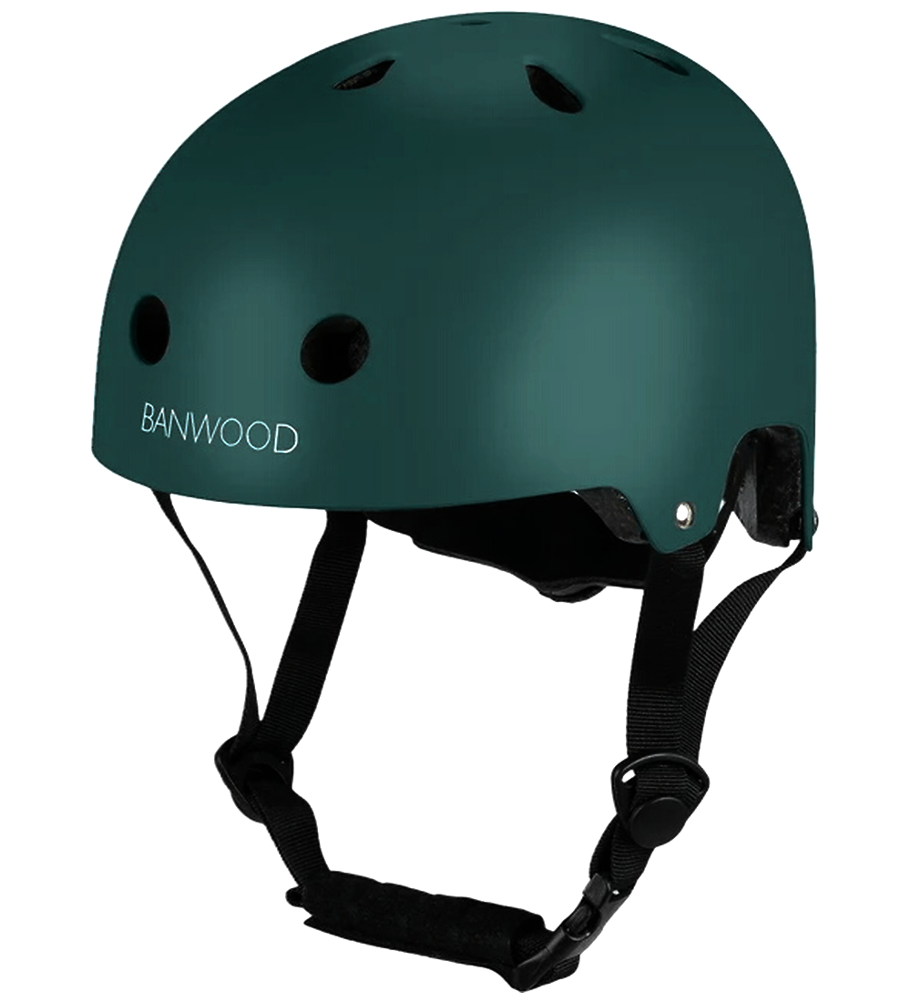 Banwood Fahrradhelm - Classic+ - Dunkelgrün - Banwood - One Size - Fahrradhelme Banwood Fahrradhelm - Classic+ - Dunkelgrün - Banwood - One Size - Fahrradhelme von Banwood