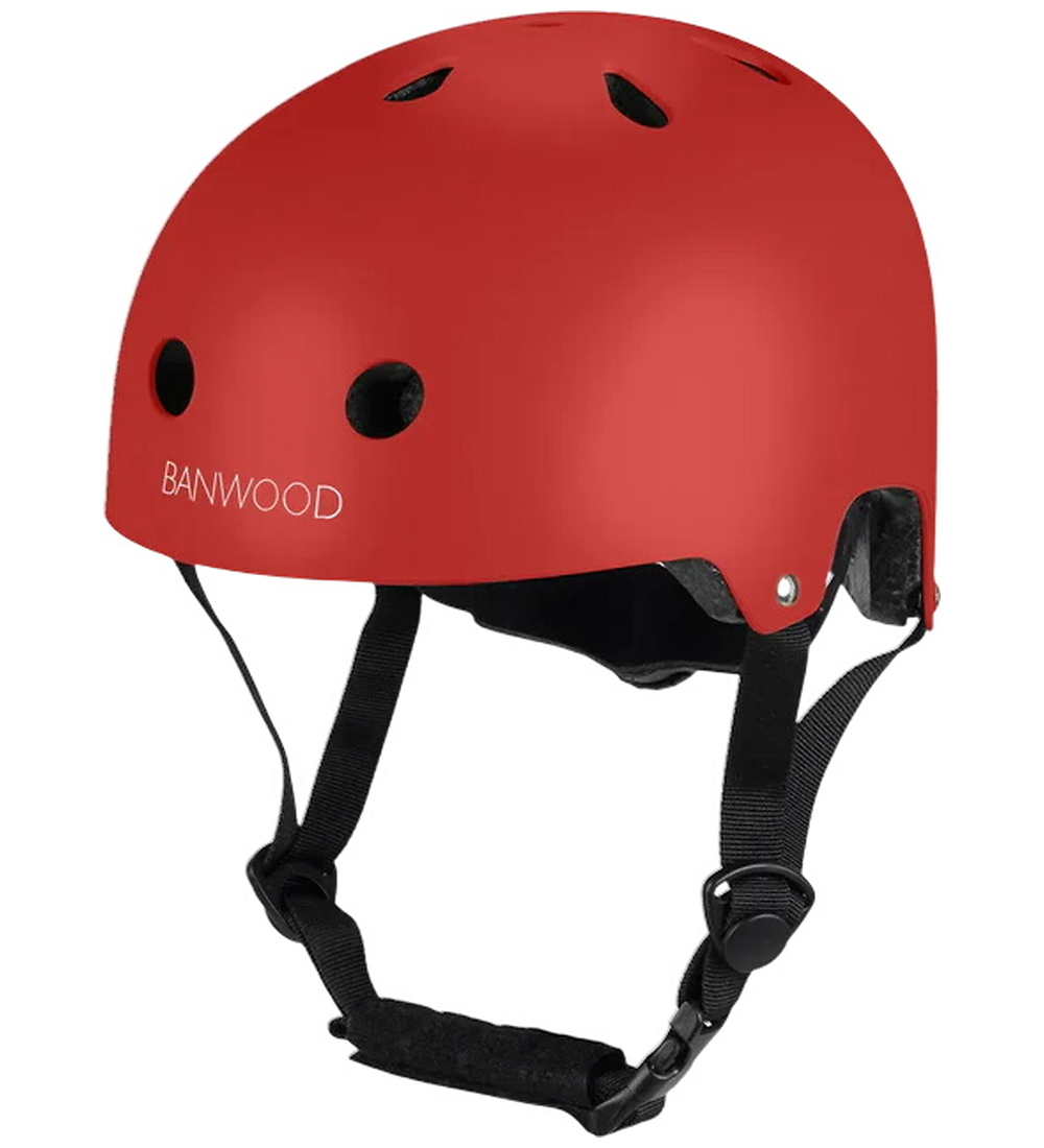 Banwood Fahrradhelm - Classic+ - Rot - Banwood - One Size - Fahrradhelme Banwood Fahrradhelm - Classic+ - Rot - Banwood - One Size - Fahrradhelme von Banwood