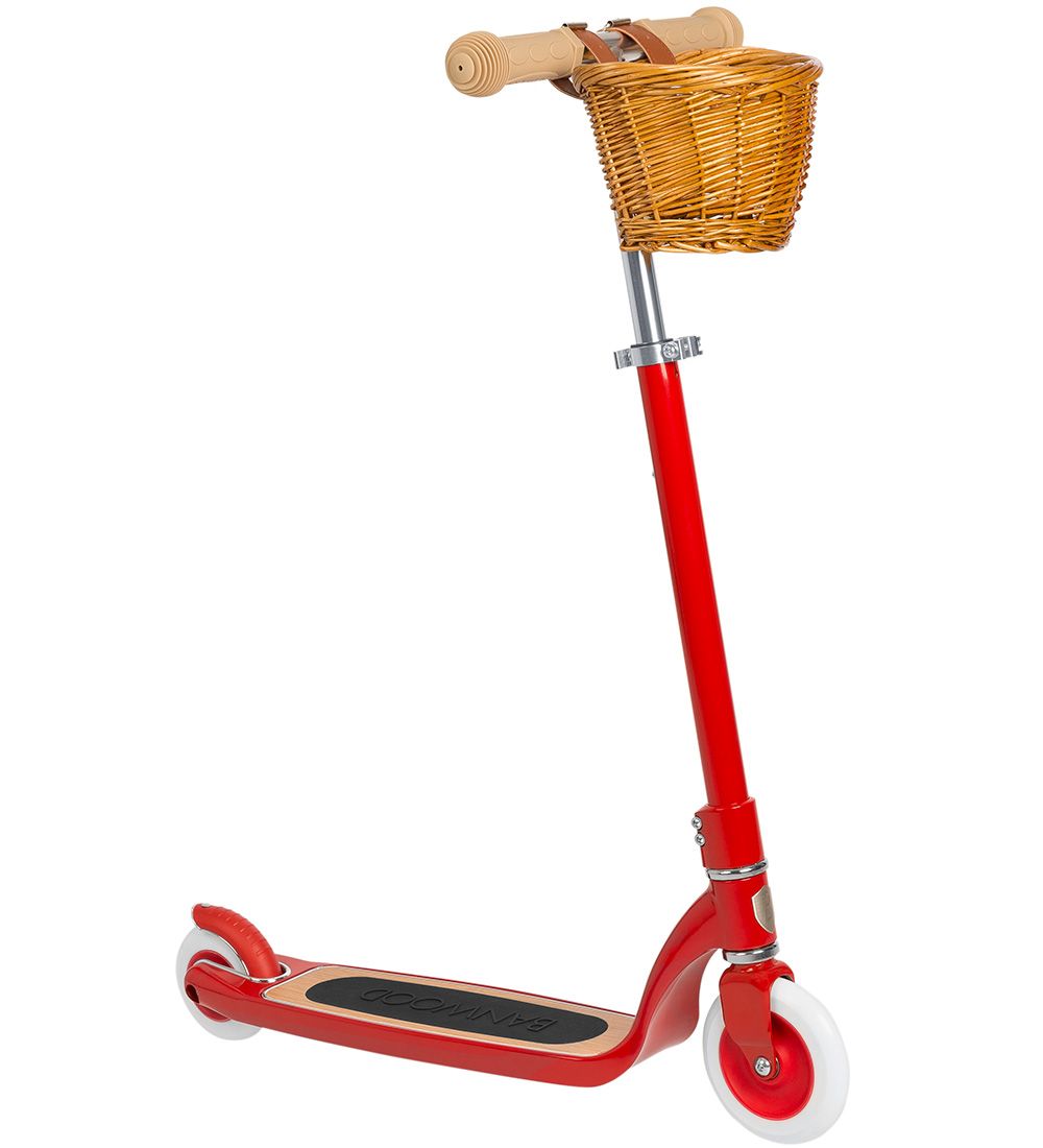 Banwood Tretroller - Maxi - Rot - Banwood - One Size - Tretroller von Banwood