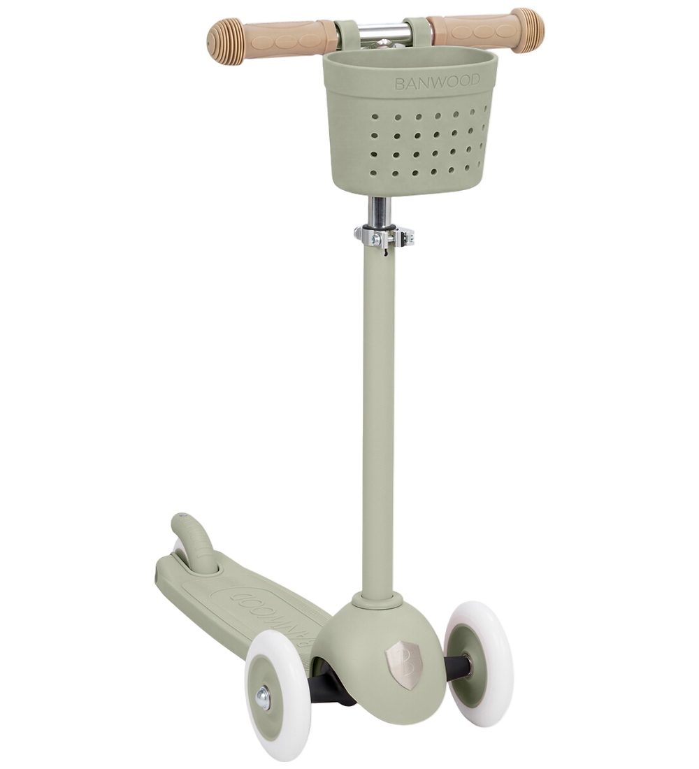 Banwood Tretroller - Öko - Olive - Banwood - One Size - Tretroller Banwood Tretroller - Öko - Olive - Banwood - One Size - Tretroller von Banwood