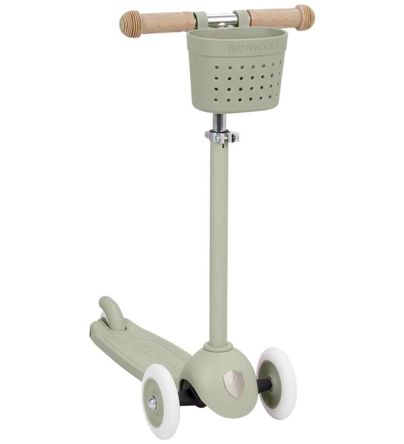 Banwood Tretroller - Öko - Olive - Banwood - One Size - Tretroller Banwood Tretroller - Öko - Olive - Banwood - One Size - Tretroller von Banwood